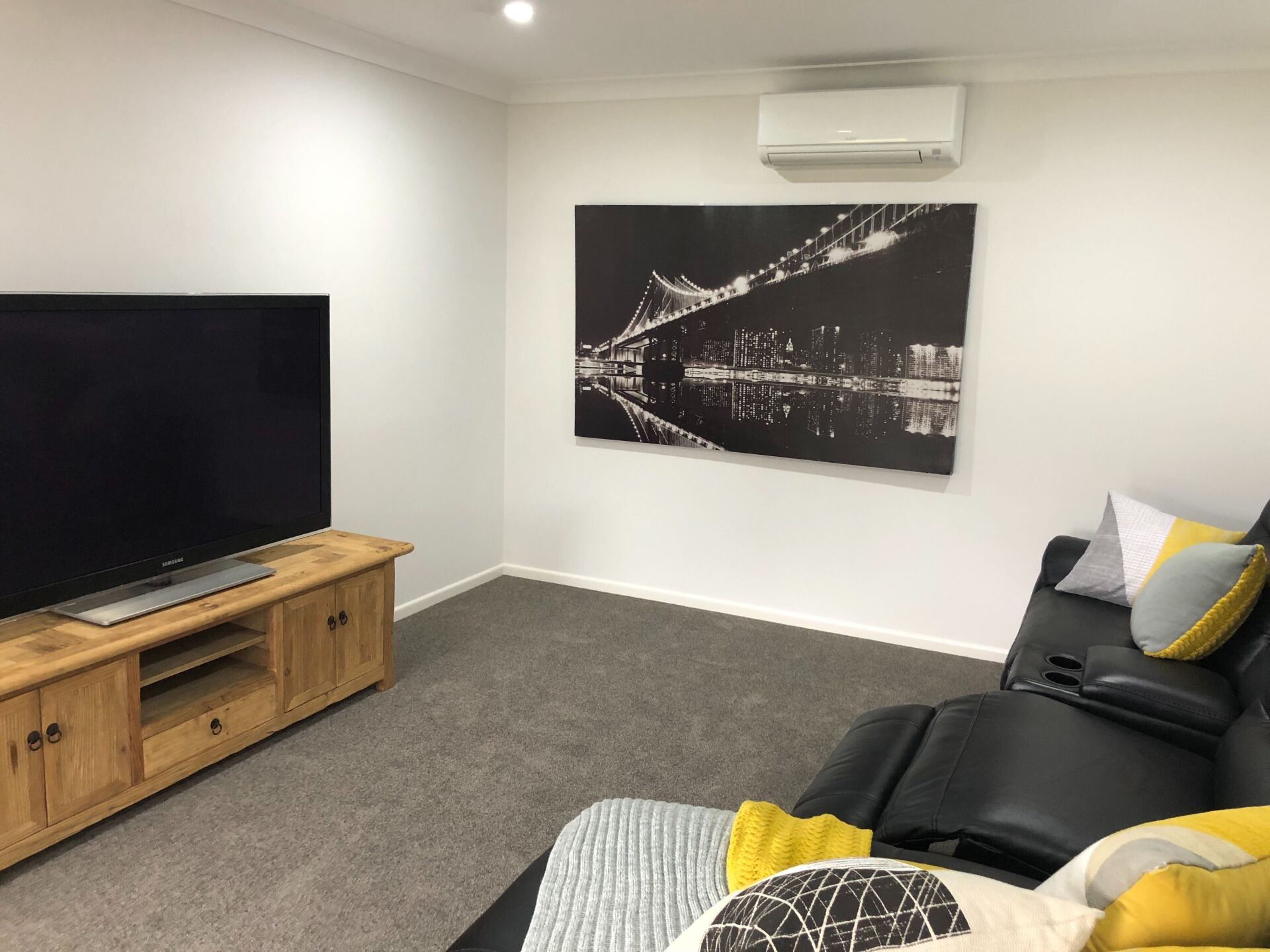 Air Condition On Living Area - Air Conditioning Services in Mackay, QLD