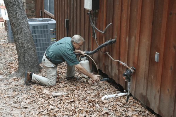Spraying for Pests in College Station, TX