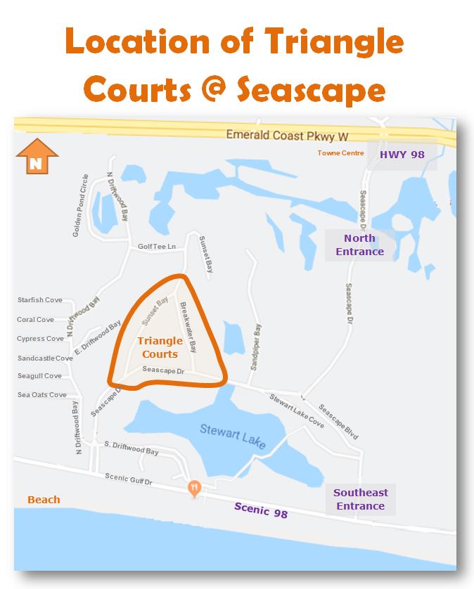 triangle courts