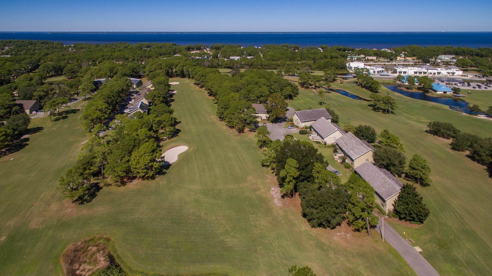 Seascape Condo Association aerial view taken from a drone