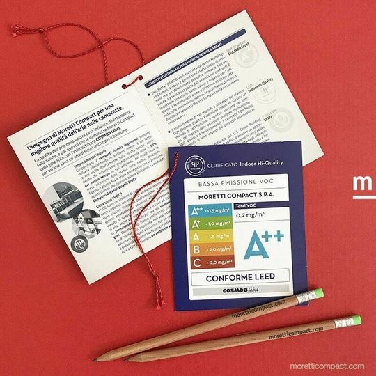 certificazione di qualità Moretti Compact