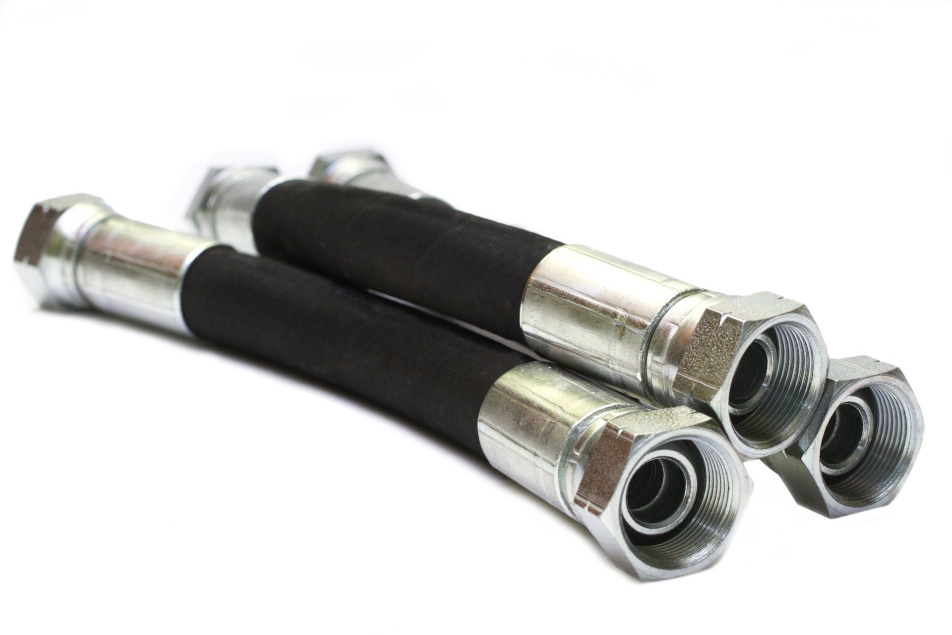 Hydraulic Hose End — Hydraulic Hose with Fitting in Houma, LA Hydraulic Hose End — Hydraulic Hose with Fitting in Houma, LA