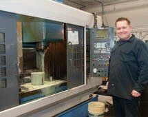 Worker smiling for a picture — Propeller Manufacturing in Clinton Township, MI