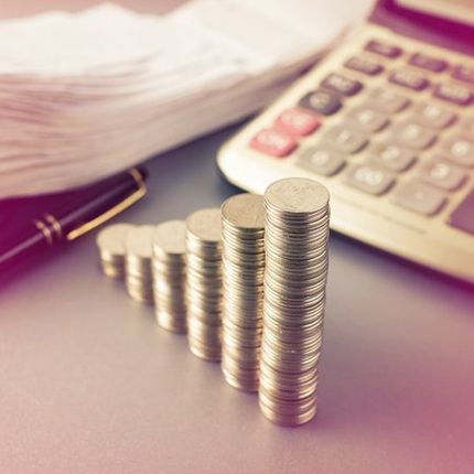 coins stacked