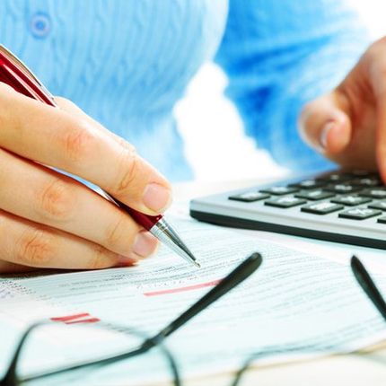 accountant at work