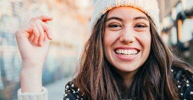 Affordable Dentist — Smiling Woman in Cullman, AL Affordable Dentist — Smiling Woman in Cullman, AL