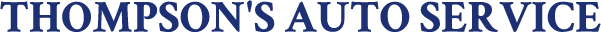Thompson's Auto Service logo