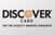 Discover logo with multicolored square icon and black wordmark on white background
