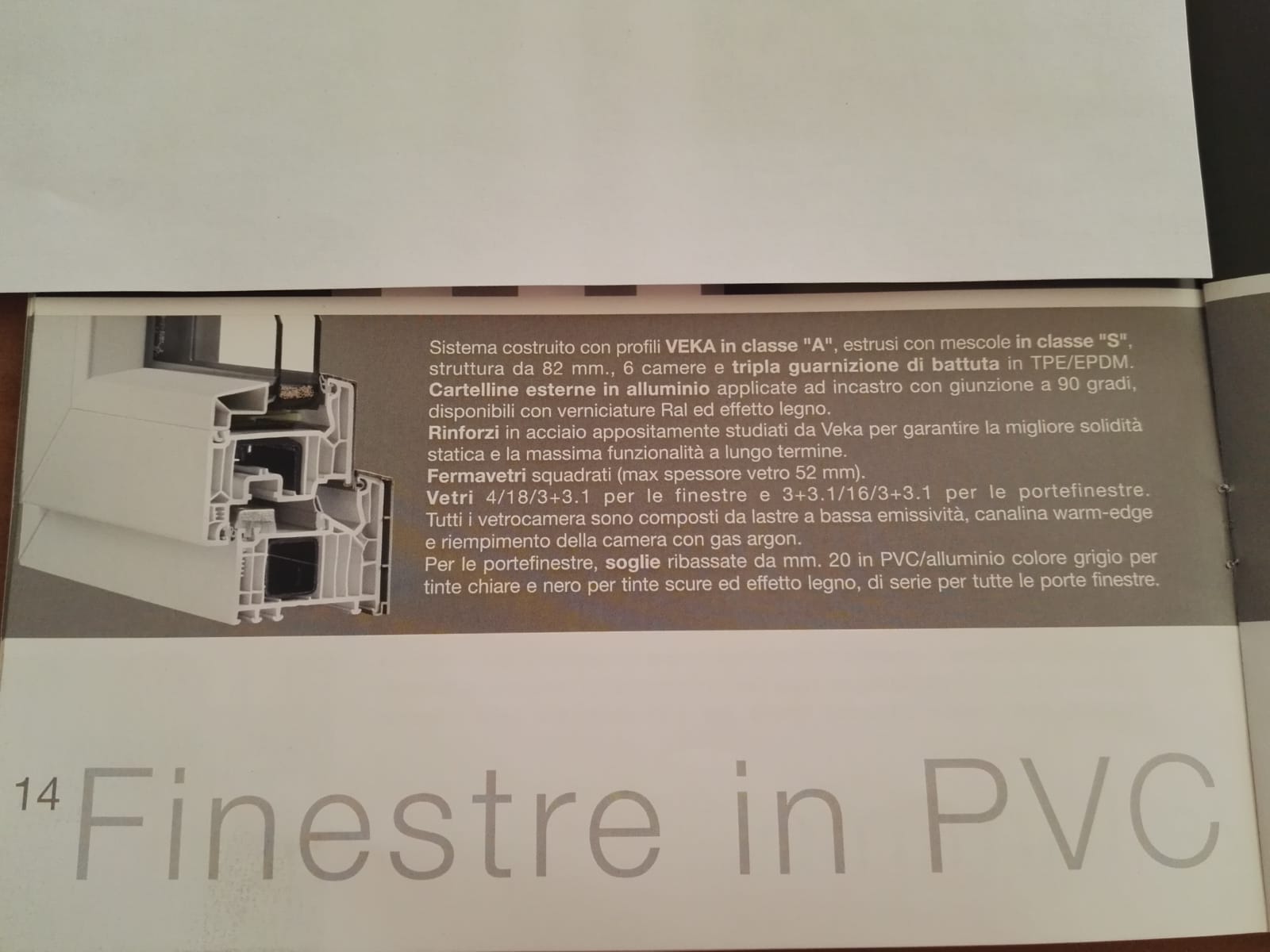 descrizione infissi