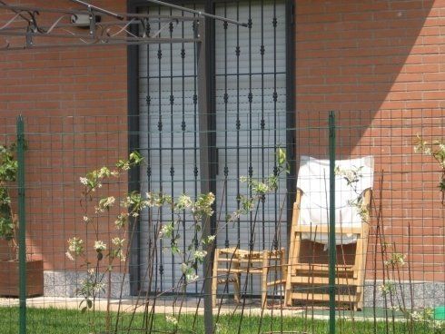 griglia in ferro per portafinestra