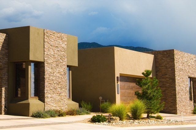 A home that received our flat roof services in Albuquerque, NM A home that received our flat roof services in Albuquerque, NM