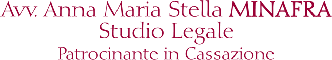 MINAFRA AVV. ANNA MARIA STELLA - LOGO