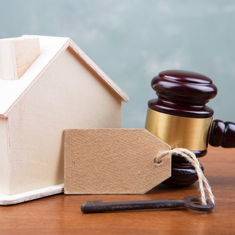 Wooden House, Key and Wooden Gavel — Santa Paula, CA — Romney Law Offices APC