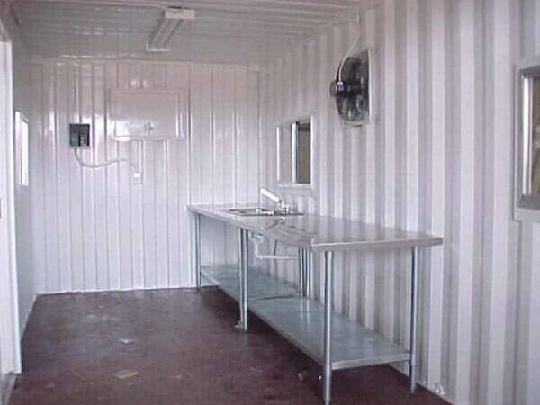 Inside of White Storage Office - Storage Unit Homes in Albuquerque, NM
