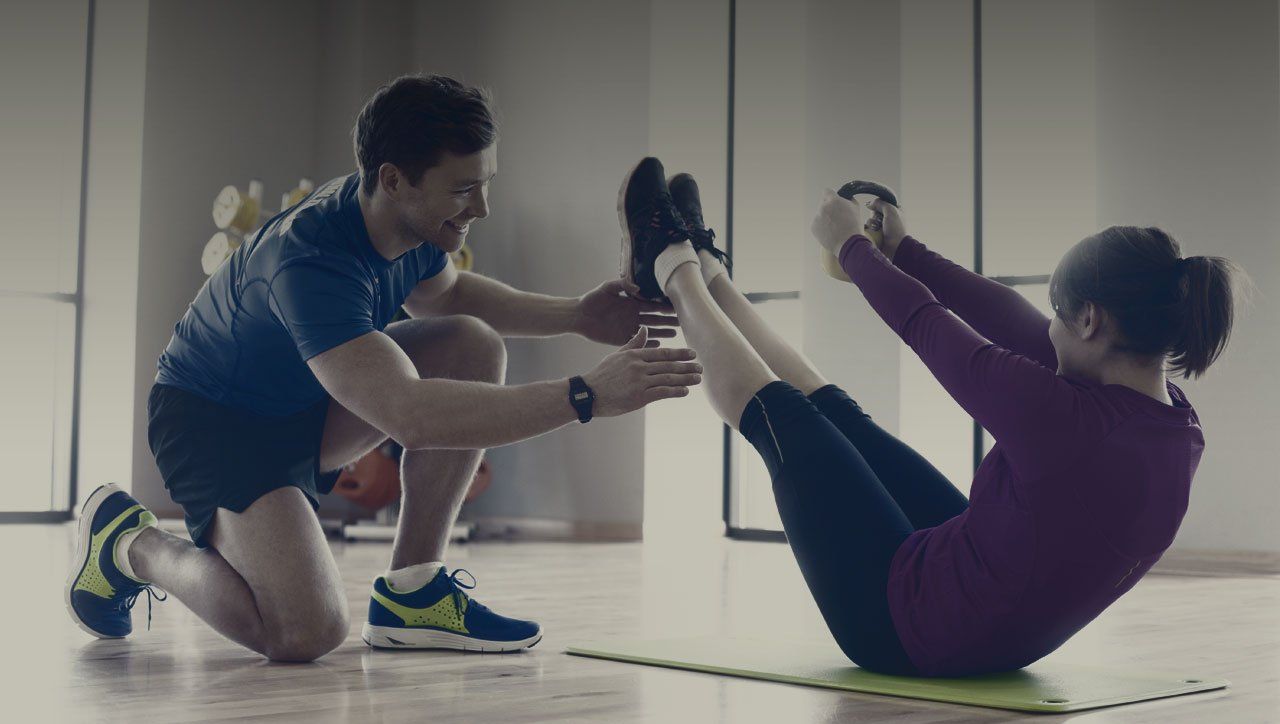 couple working out