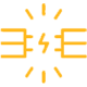 A yellow lightning bolt icon on a white background.