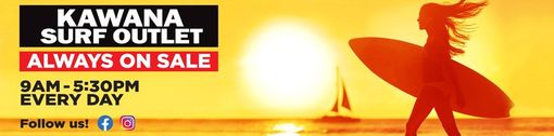 kawana surf outlet business logo