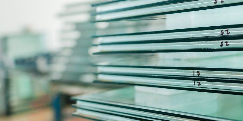 pile of glass — Machinery window replacements Gladstone in Tannum Sands, QLD