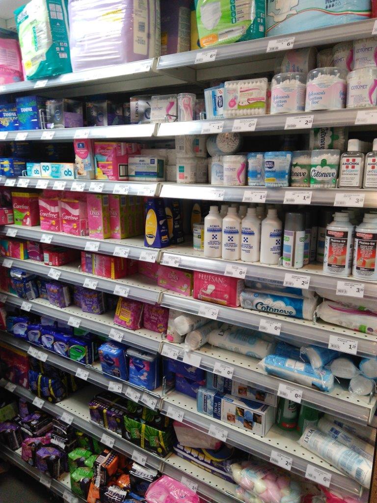 accessori per l'igiene femminile