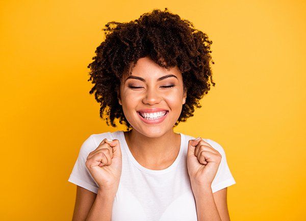 Woman Smiling — Lima, OH — Whole Health Dentistry Woman Smiling — Lima, OH — Whole Health Dentistry