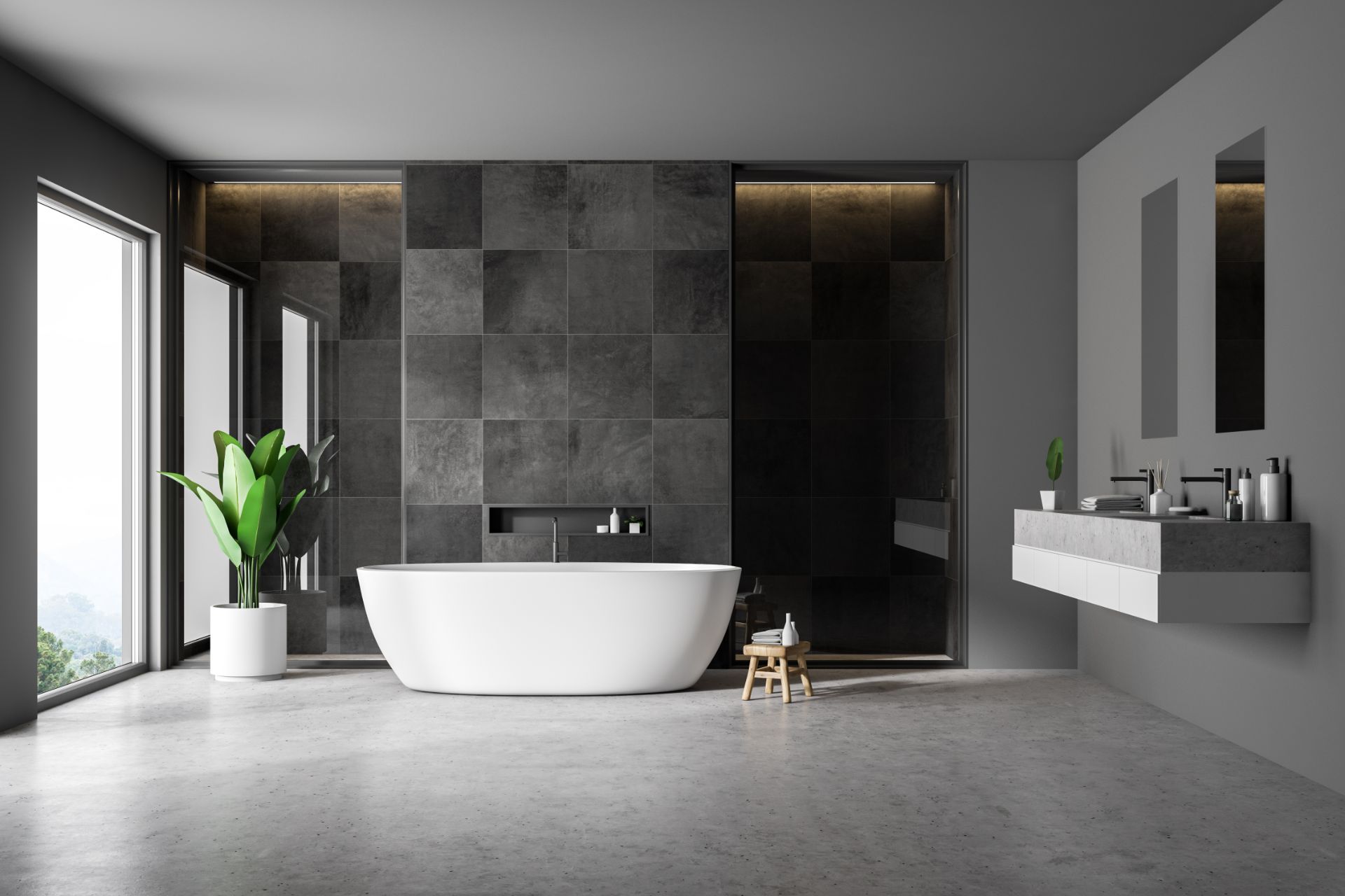 clean bathroom