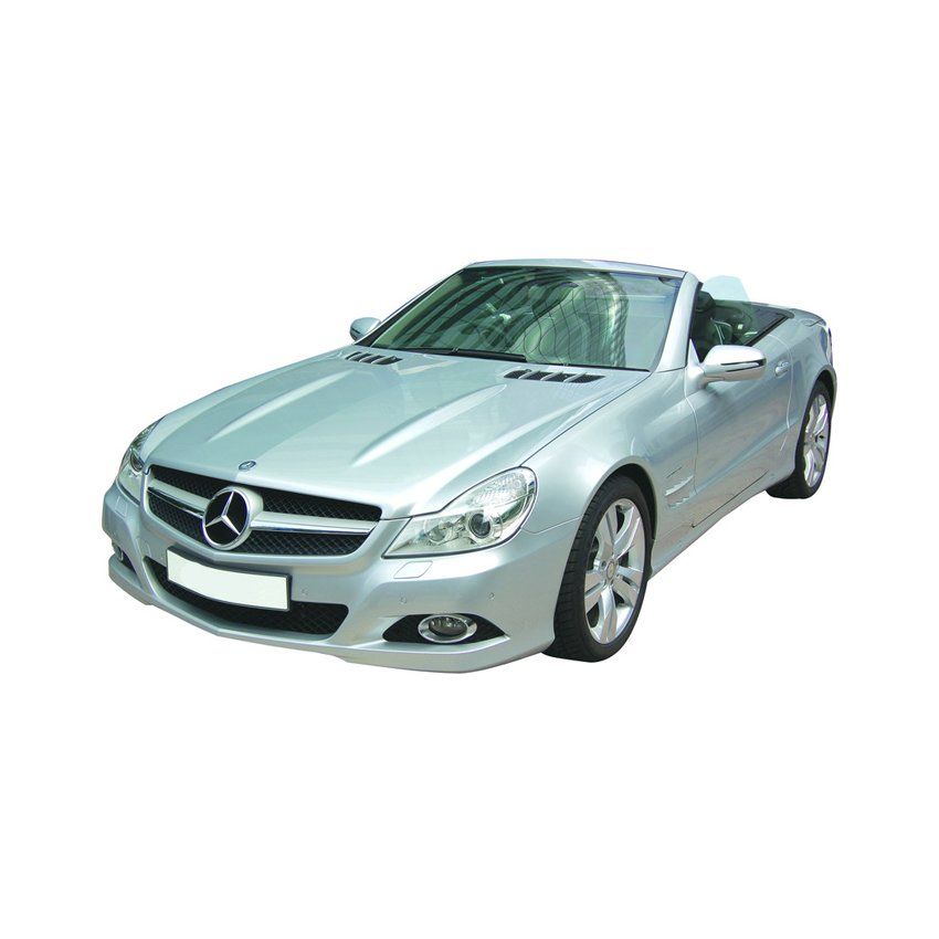 Silver Mercedes