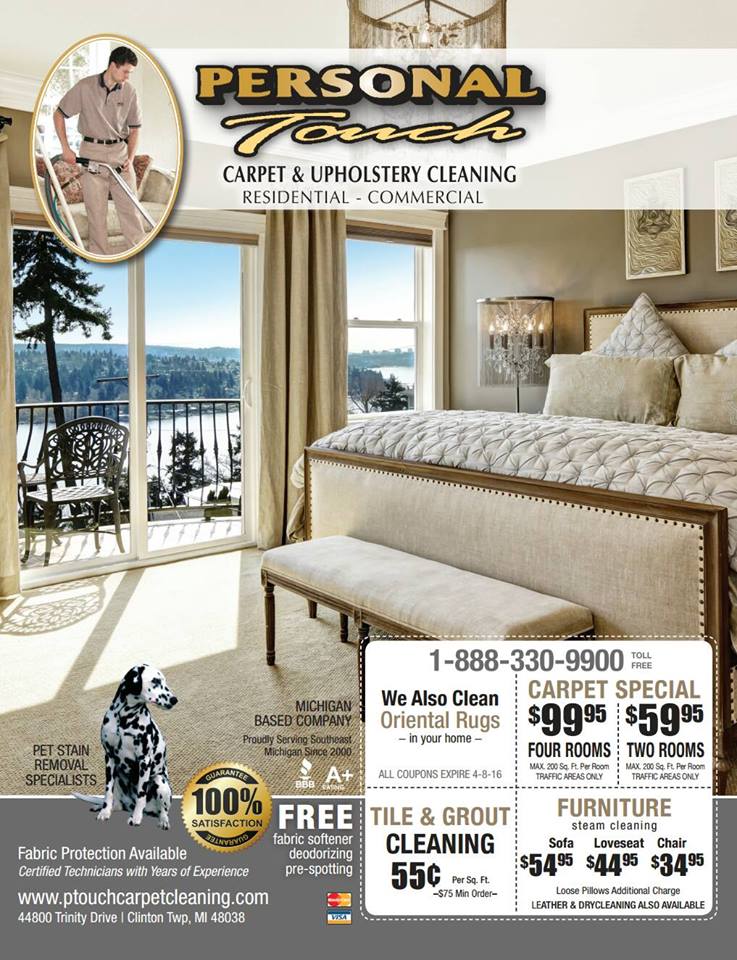 Home Rug Cleaning — Personal House Cleaning in Ira Township, MI
