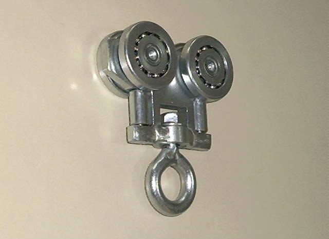 RW Type ET Hand Pushed Trolley with Built-In Swivel Eye 250# Capacity