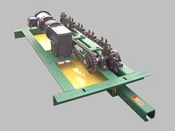 Std. Enclosed Track Caterpillar Drive with Torque Limiter Overload Protection