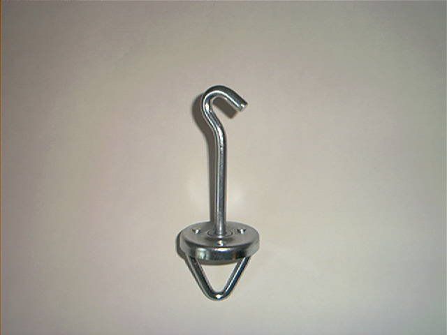 Swivel Fixture - 65# Cap. - Hangs Directly from Encl. Track Chain Load Axle