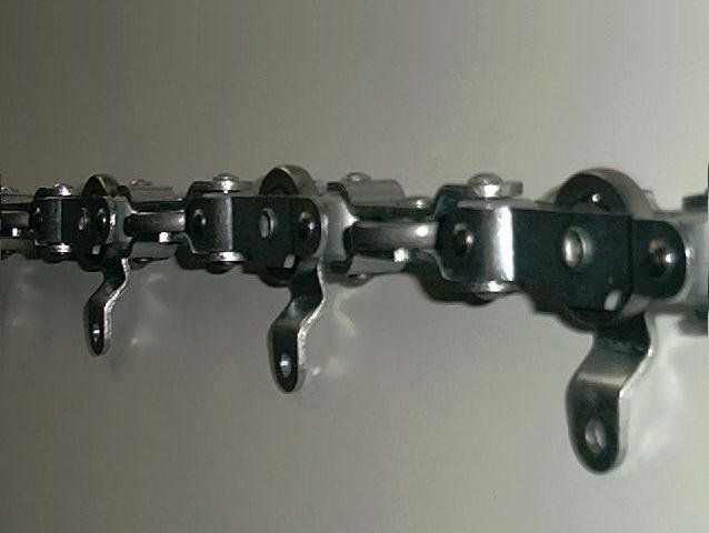 Tube Track Chain Zinc Plated or Plain Includes Pendants on 6