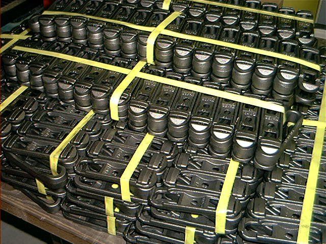 X458 Drop Forged, Heat Treated, Rivetless Monorail Conveyor Chain