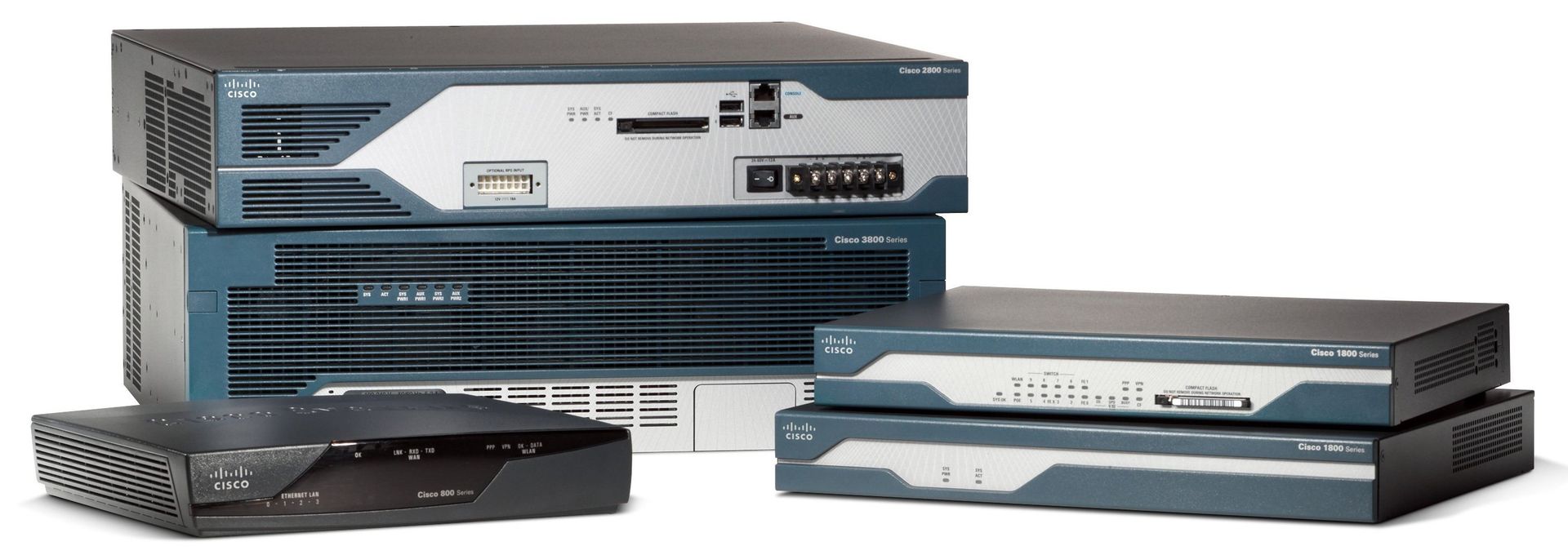 We buy Cisco switches and routers