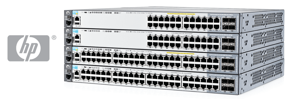 We buy HP switches and routers