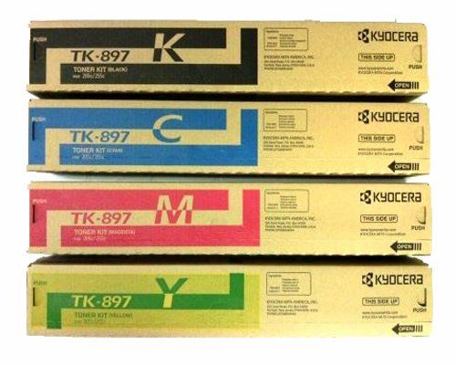 We buy new and boxed unused Kyocera colour toners