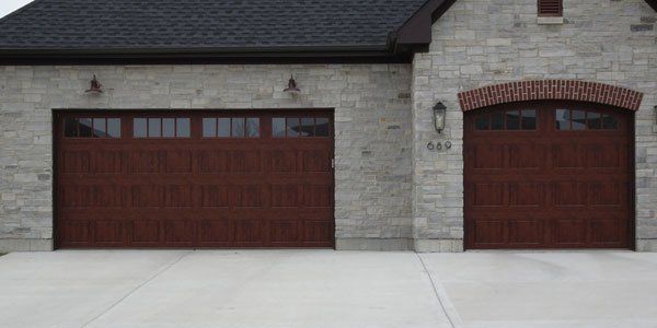 Brown garage doors Brown garage doors