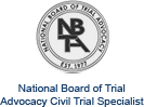 National Board of Trial Advocacy Civil Trial Specialist | Freeman & Fuson Franklin, TN
