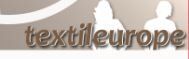 Un logo pour textile europe avec deux silhouettes de personnes