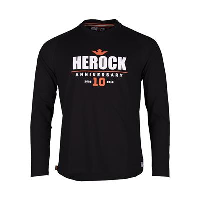 Une chemise noire avec le mot herock dessus