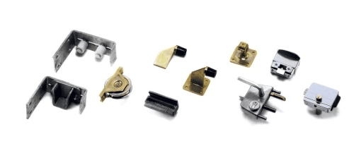 Colonne, rotaie, squadrette di fissaggio