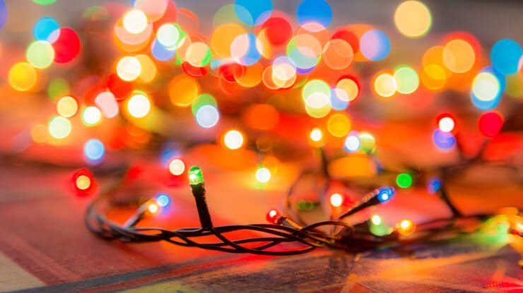 Christmastime Filled With LED And Green Image