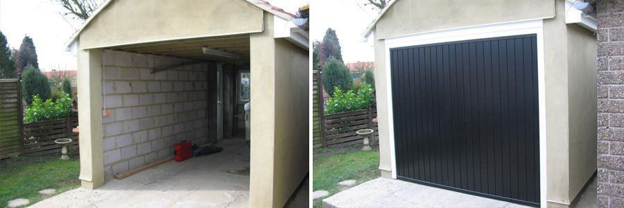 garage door closed