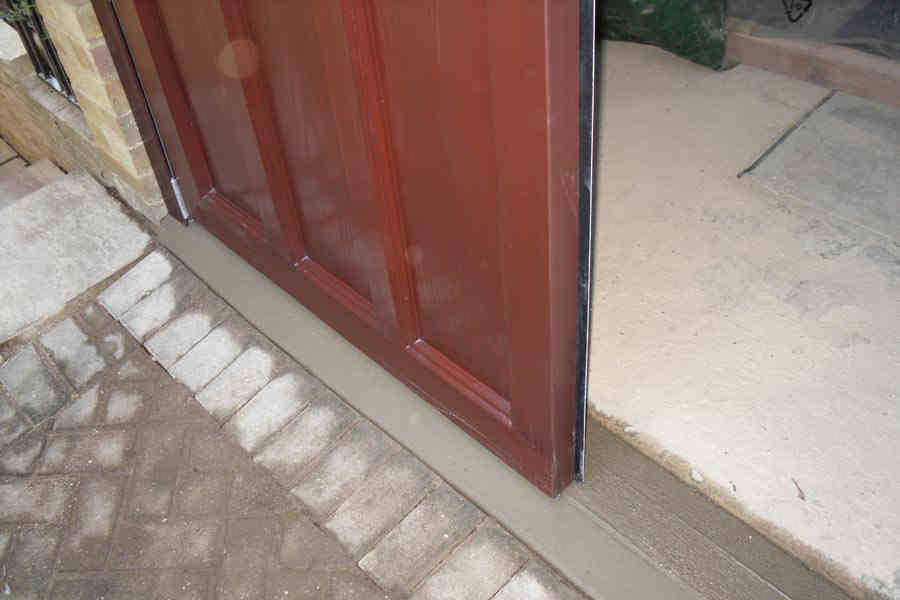 new profiled concrete threshold