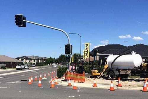 Vacuum Excavation truck — Drilling, exacavation and earthworks in Kiama, NSW