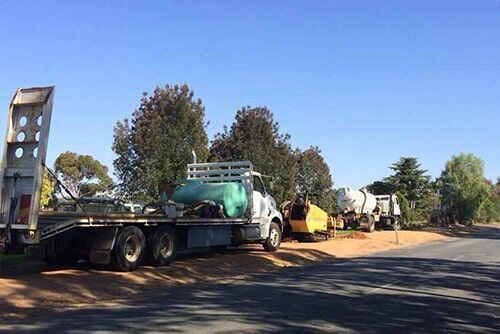 Vacuum Excavation trucks — Drilling, excavation and earthworks in Kiama, NSW Vacuum Excavation trucks — Drilling, excavation and earthworks in Kiama, NSW