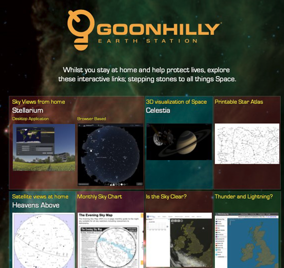 Space related web Links poster by Nathanial Bradford
