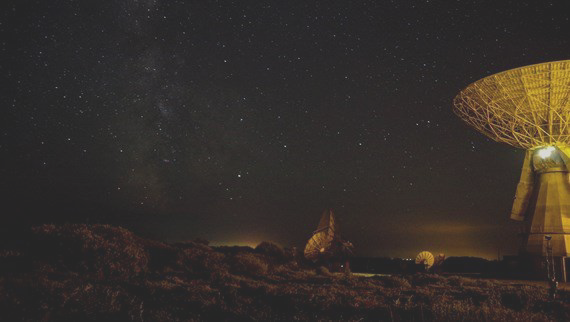 Milky Way from Goonhilly