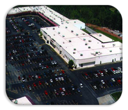Newberry Mall — New Cumberland, PA — Allied Roofing and Sheetmetal, Inc. Newberry Mall — New Cumberland, PA — Allied Roofing and Sheetmetal, Inc.