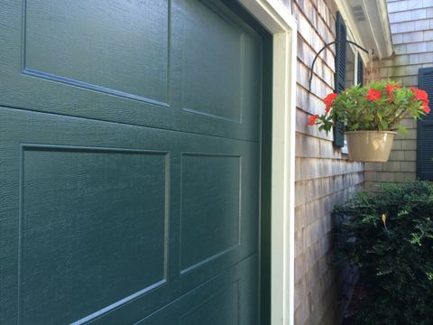 White Garage Doors — Pocasset, MA — Garage Doors by Rick Mignone