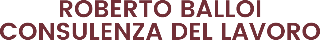 ROBERTO BALLOI CONSULENZA DEL LAVORO - LOGO